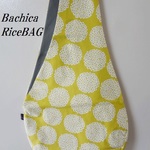 RiceBAG  　新色！まるまる小花　(イエロー）：内ポケット付き
