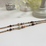 女性らしく♡タイガーアイ♡【グラスコード／眼鏡チェーン】