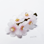 ＊梅の花のヘアクリップ＊