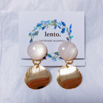 【再販×2】simple gold ピアス/イヤリング