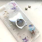tomochan〇〇様専用♥️ iPhone7/ウォーターケース/猫のしっぽ/シンプル リング ゴールド/猫なし