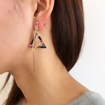 double　triangle４　ピアス／イヤリング