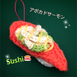 Sushi🍣アボカドサーモンのリップケース