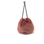 ※ 期間限定sale ※ ¥4600→¥2900 マシュマロファーショルダー(ダスティピンク)
