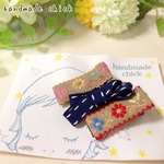 3つの小さなヘアクリップ   送料無料！