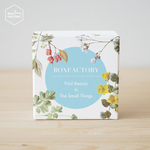 1箱180円【24✕24color】名入れデザインBOX〜Botanical book 1〜 [b18006]