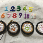ネムハリちゃんのイニシャル携帯ストラップ