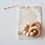 Natural Wooden Rattle