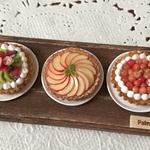 ＊Palmミニチュア＊タルト3種＊キウイ＊りんご＊さくらんぼ
