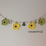 北欧☆コースター flowers