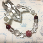 【決算セール‼️】【送料無料】天然石ブレスレット（インカローズ 等）