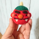 優しい赤鬼ちゃんマグネット