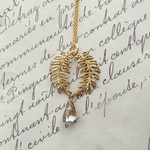 ・:*:・sale・:*:・ヴィンテージ　サフィレット ネックレス　10×6㍉