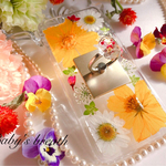 《オーダー》Flowerスマホリング付きケース🌷💓