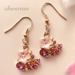 専用ページ♡お花と蝶のピアス
