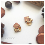 wood  brown beads