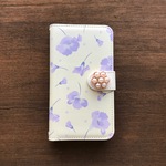 【ミラー付】Android&iPhone[全機種]手帳型スマホケース LF034P