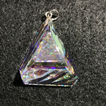 虹の結晶ペンダント 三角形  FR-034