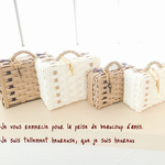 お客様ご依頼品です‎٭¨̮minimini trunk 8.5cm 6.5cm set