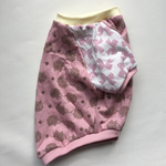 胴60ｃｍ★ハリネズミとリボンのラグランT/フレブル、パグ、犬服、ハンドメイド、フレンチブルドッグ