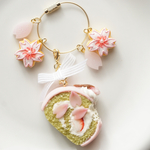 お花見ロールケーキ
