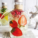春待ち苺のハーバリウム  strawberry  