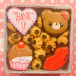  ♡バレンタイン♡アイシングクッキー缶♡THANK U BEAR♡