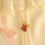 ♡Heart スワロフスキークリスタルネックレス♡