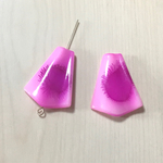 VINTAGE PINK PURPLE DESIGN BEADS