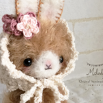 テディベア☆アンティークカールの鼻白うさぎちゃん