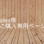 【ailes様】ご購入専用ページ
