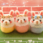 春いっぱい♪パステルカラーうさぎさん♪