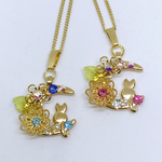 月華猫  ネックレス