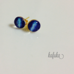 【再販】小さな銀河ピアス