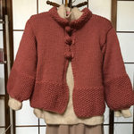 ニットカーディガン