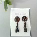 Tassel  ビーズ 刺繍 ピアス / イヤリング