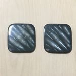 VINTAGE GRAY PEARL SQUARE DESIGN CABOCHON  