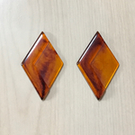 ●41㎜● VINTAGE TORTOISE DIAMOND CABOCHON  