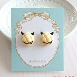 ＊こあくまメロンパンのピアス＊