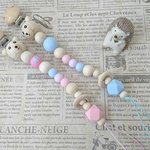 おしゃぶりホルダー★くま★おもちゃホルダー