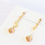 スターダストピアス/イヤリング シャンパン