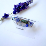 hair clip...水たまり...デルフィニューム×アイビー/apres la pluie