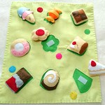 【知育おもちゃ】はめ込みパズル(お菓子)