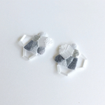 刺繍とビーズのイヤリング   GY