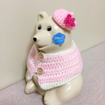 🌸さくら色＊洋服セット しろくま貯金箱用