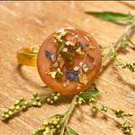 sale!  Flower Ring ✌︎(orange