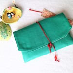 【和の緑】の御朱印帳入れ（送料無料）