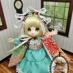 オビツ11　オリジナル　和服ドレス　1－⑩