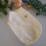 ★お値下げ❤完成品（SS ）黄色花　レース春色タンク　春服