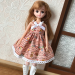 リカちゃん ブライスサイズワンピ